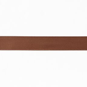 Satin Ribbon [15 mm] – medium brown, 