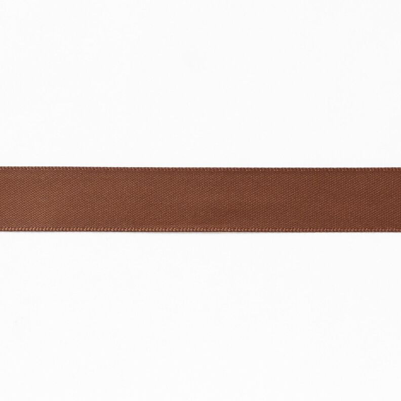 Satin Ribbon [15 mm] – medium brown,  image number 1