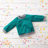 Light French Terry Plain – emerald green,  thumbnail number 7