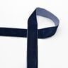 Velvet ribbon [25 mm] – navy blue,  thumbnail number 1