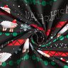 French Terry Määährry Christmas | Glitzerpüppi – black/chili,  thumbnail number 3