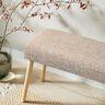 Upholstery Fabric colourful bouclé look – anemone/light beige,  thumbnail number 5