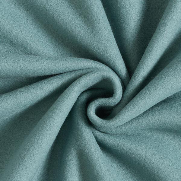 Cotton Fleece Plain – steel blue,  image number 1