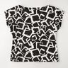 Viscose Jersey scattered diamonds – black/ivory,  thumbnail number 5