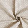Decor Fabric Half Panama classic dots – natural/white,  thumbnail number 3