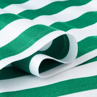 Outdoor Deckchair fabric Longitudinal stripes, 44 cm – green, 