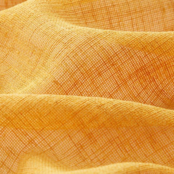 Curtain fabric Voile Ibiza 295 cm – curry yellow,  image number 2