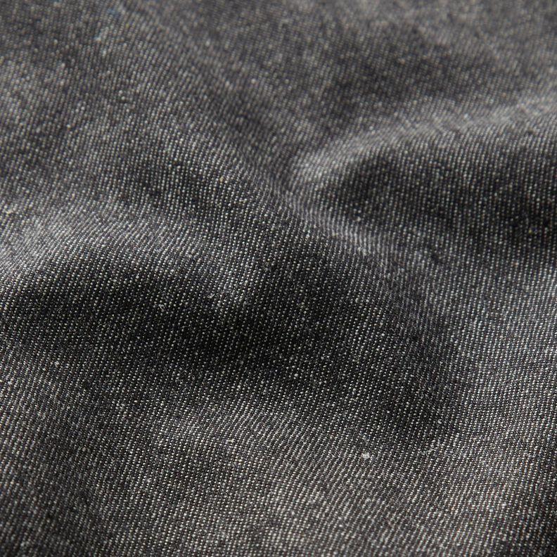 Medium cotton denim – black,  image number 2