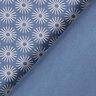 Cotton jersey shiny flowers – denim blue,  thumbnail number 4