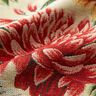 Decor Fabric Tapestry Fabric large flowers – light beige/red,  thumbnail number 2