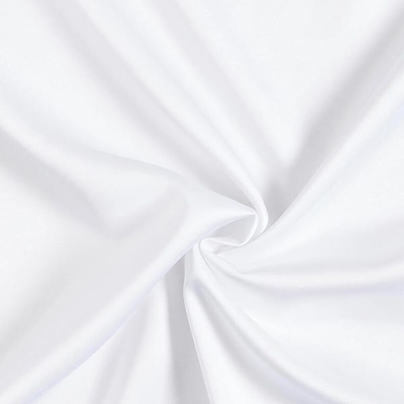 Viscose Satin Plain – white,  image number 1