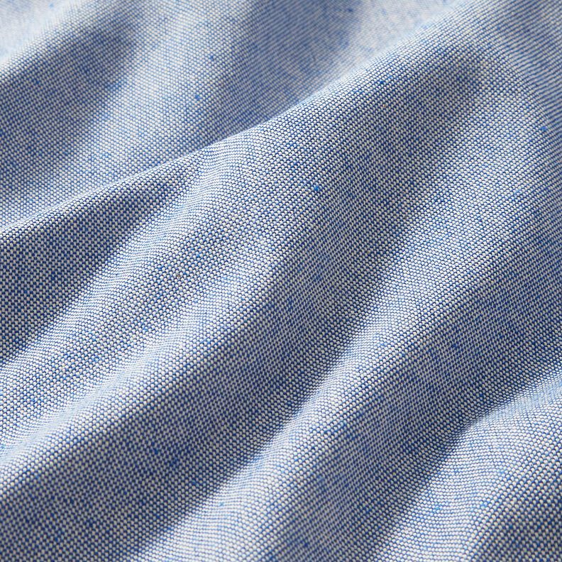 Decor Fabric Half Panama Two-tone – royal blue/natural,  image number 2
