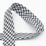 Bias binding Vichy check [20 mm] – black,  thumbnail number 1