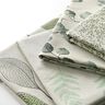 Decor Fabric Half Panama with Eucalyptus – natural/mint,  thumbnail number 5