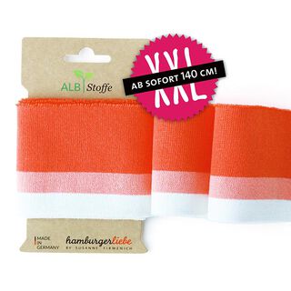 GOTS Organic Knit Ribbing CUFF ME COLLEGE [140 cm | 7,5 cm] | Albstoffe | Hamburger Liebe, 