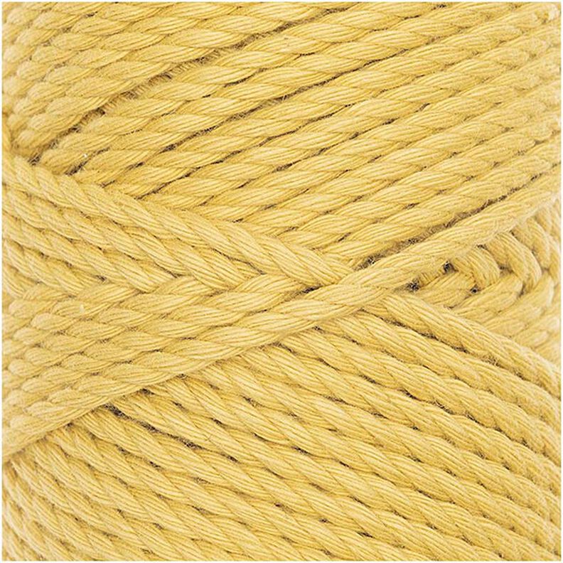 Creative Cotton Cord Skinny Macrame Cord [3mm] | Rico Design – mustard,  image number 2
