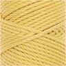 Creative Cotton Cord Skinny Macrame Cord [3mm] | Rico Design – mustard,  thumbnail number 2