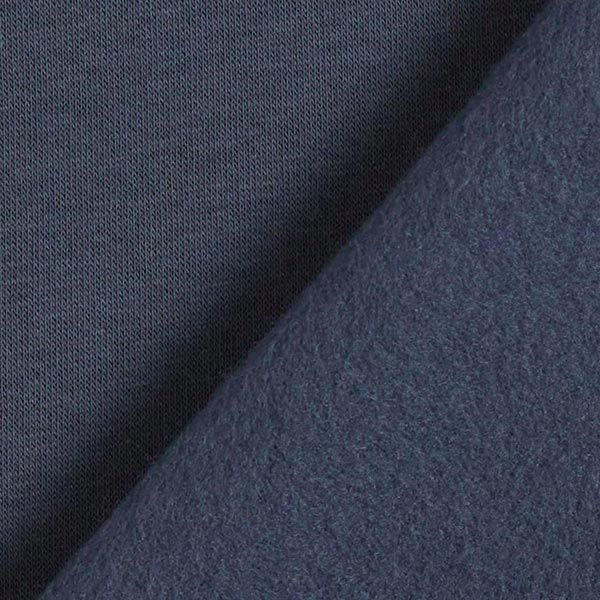 Brushed Sweatshirt Fabric – navy,  image number 5