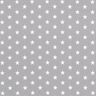 Cotton Poplin Medium Stars – grey/white,  thumbnail number 1