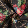 Decor Fabric Tapestry Fabric Christmas Tree Baubles – black/green,  thumbnail number 3