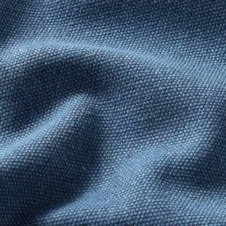 Decor Fabric Canvas waxed – denim blue,  image number 2