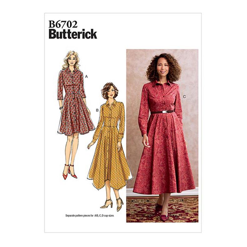 Dress, Butterick 6702 | 40-48,  image number 1