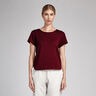 Plain Lightweight Cloque – burgundy,  thumbnail number 5