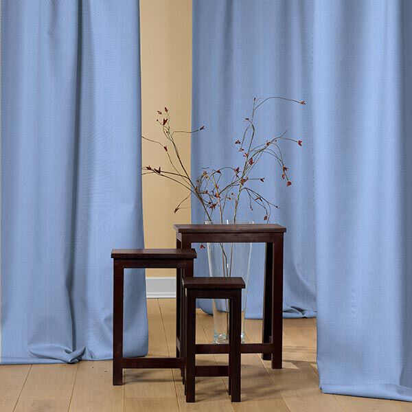Linen Fabric – steel blue,  image number 7