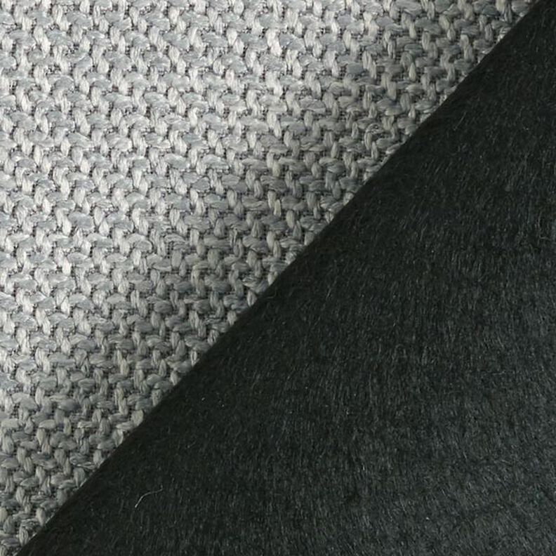 Upholstery Fabric Chunky Broken Twill Bjorn – light grey,  image number 4