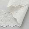 Scalloped Floral Lace Trim [ 9 cm ] – offwhite,  thumbnail number 2