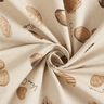 Decor Fabric Half Panama shell names – natural/chestnut,  thumbnail number 3