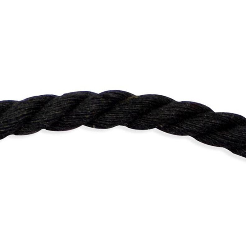 Cotton Cord [ Ø 8 mm ] – black,  image number 1