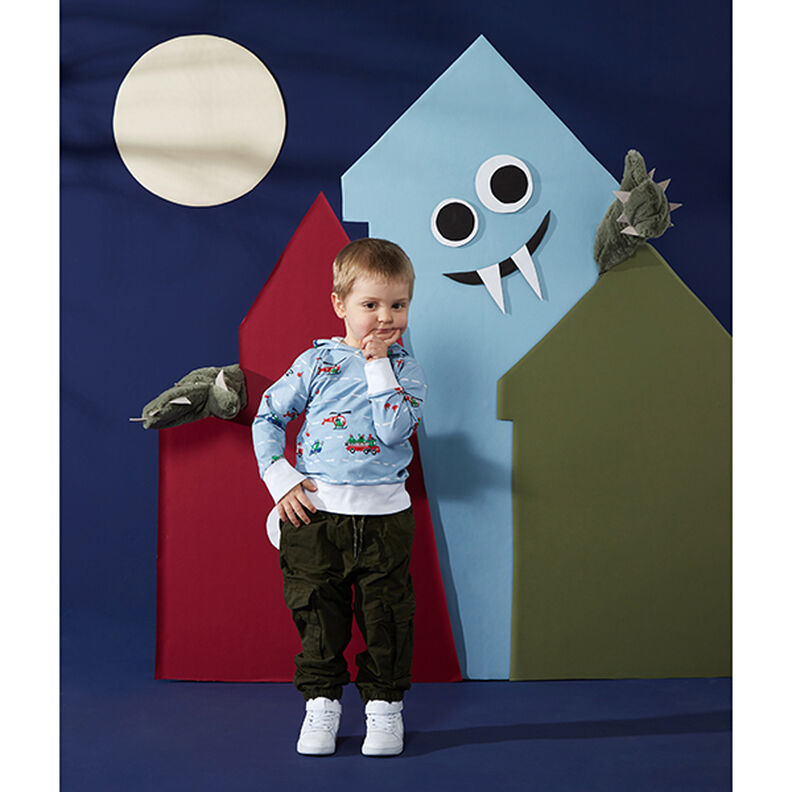 Cuffing Fabric Plain – offwhite,  image number 13