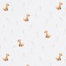 GOTS Cotton Jersey Fox in the Meadow Digital Print – ivory,  thumbnail number 1