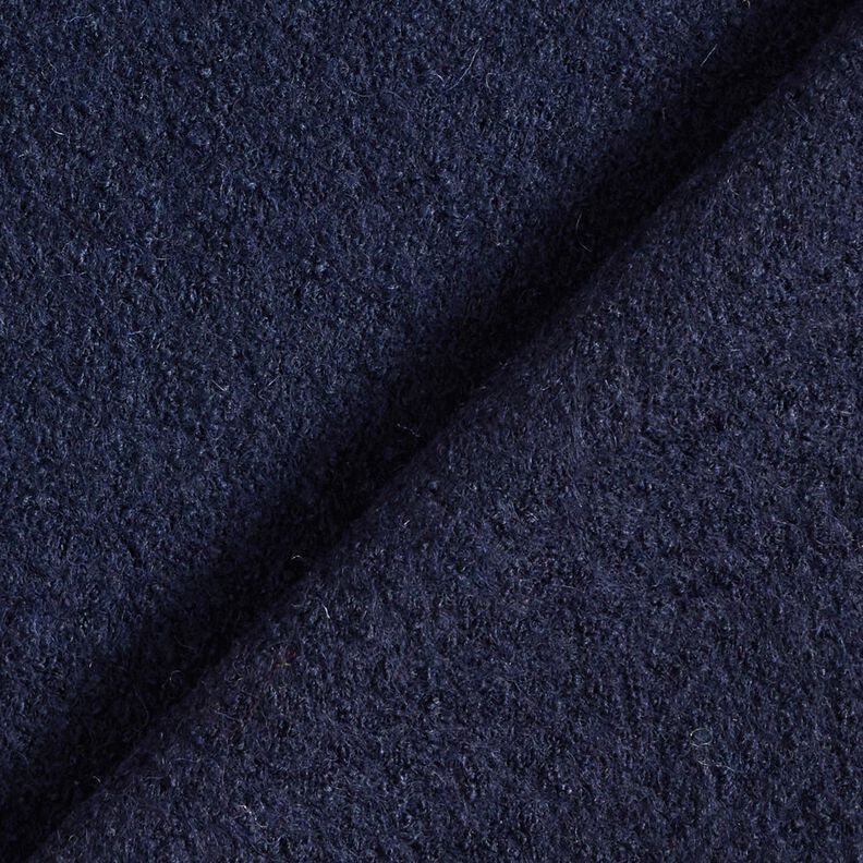 Lightweight viscose and wool blend knitted fabric – midnight blue,  image number 3
