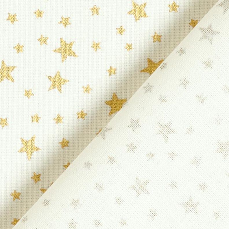 Cotton Cretonne Starry Christmas Sky, small – white, image number 5