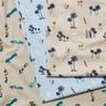 Cotton Jersey Hawaii Feeling – light taupe,  thumbnail number 5