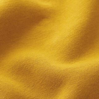 Brushed Sweatshirt Fabric – mustard, 