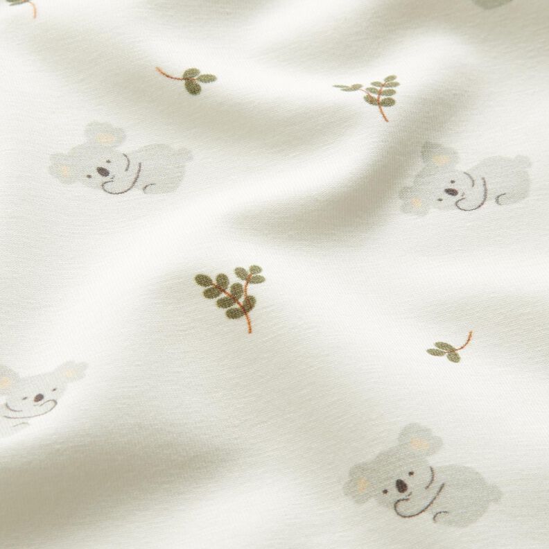 Cotton Jersey tired koalas – offwhite,  image number 2