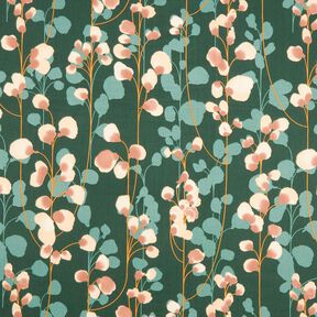 Sateen climbing plants &ndash; dark green/sand, 