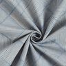 Decor Fabric Half Panama Line Patchwork – steel blue/natural,  thumbnail number 3