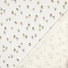 Cotton Jersey Sweet Flowers Digital Print | Poppy Fabrics – ivory/caramel,  thumbnail number 4