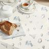 Decor Fabric Panama Little boat – natural/light blue,  thumbnail number 8
