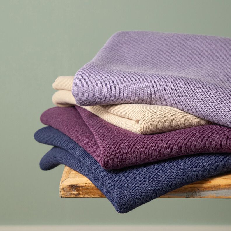 Knit Fabric Viscose Blend Super soft &ndash; dove blue,  image number 4