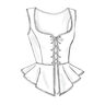 Laced Corsets, Butterick 4669 | 14 - 20,  thumbnail number 4