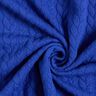 Cabled Cloque Jacquard Jersey – royal blue,  thumbnail number 3