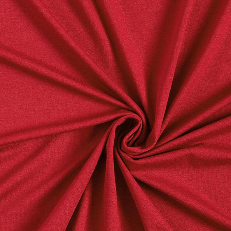 Lightweight Viscose Jersey – fire red,  image number 1