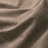 Upholstery Fabric fine relief structure – dark brown,  thumbnail number 2