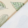 Decor Fabric Half Panama drawn leaves – light beige/reed,  thumbnail number 4