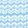 Outdoor Fabric Canvas zigzags – blue,  thumbnail number 1